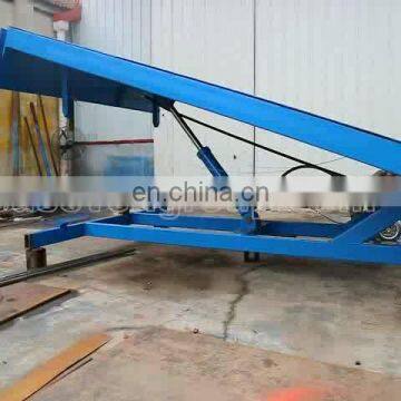 7LGQ Shandong SevenLift warehouse hydraulic loading container equipment ramp use in pit