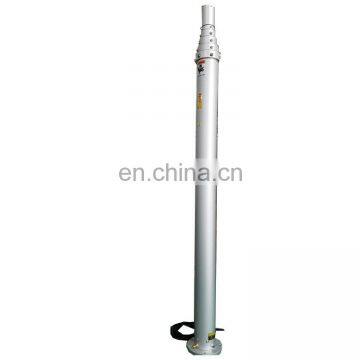 8m Portable Pneumatic Aluminum Antenna Mast Lightweight