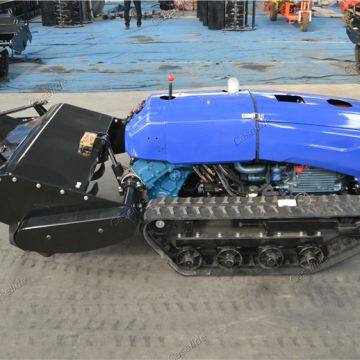 Agricultural 32HP Power Cultivator Equipment Crawler Remote Control Rotary Cultivator Cultivator Robot photo-2