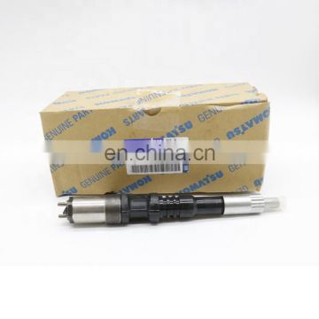 GENUINE INJECTOR ASSY  FOR 6D125/PC450-7/PC400-7 EXCAVATOR ENGINE 6156-11-3300-00/6156-11-3300