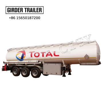 3 axles 38000L fuel oil tanker semi trailer