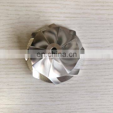 GTX3071 GEN ll 8+0 blades 54.06/71.40mm point milling turbo milling/aluminum 2618/billet compressor wheel