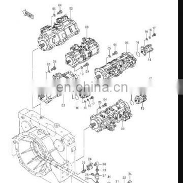 EX3600-6 Hydraulic Main Pump 4689080