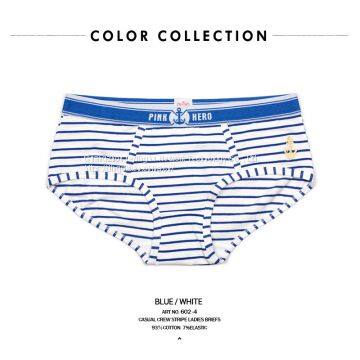 Ocean Wind Series Printed Couple Underwear, Ladies Triangle Underwear OEM / ODM photo-3