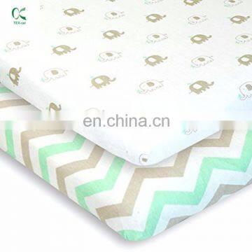 Custom High Quality Solid Color Cotton Baby Bed Cover