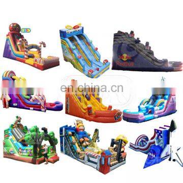 Customizable Customized Custom Commercial Toboggan Run Inflatable Slides