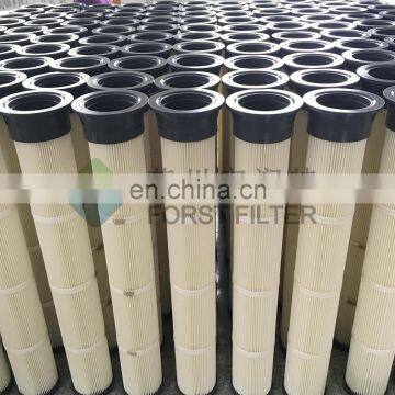 Industrial Dust Collector Long Pleated 2 Meters Cement Factory Bag House Air Filter photo-3