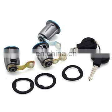 Door Lock Barrel Set With Keys 9170.G3 9170G3 For CITROEN BERLINGO XSARA PICASSO PEUGEOT PARTNER RANCH