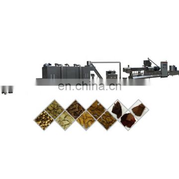 China Double Screw Extruder Textured Soya Bean Chunks Protein Meat Making Machine