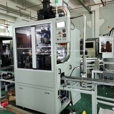 Automatic Round Single Color for Plastic Bottle Cap Glass Cosmetic Jar uv Led Silk Screen Printing Machine photo-2