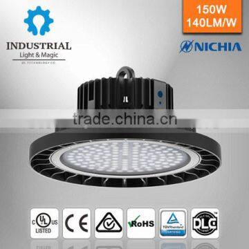ul dlc led high bay light for 150w industrial zigbee wireless sensor lighting
