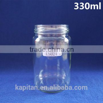 330ml Empty Glass Honey Jar / Container