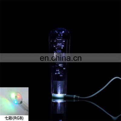 High Quality Automotive Interior Accessories Acrylic Diamond Bubble Style Custom Automatic Shift Knob photo-3