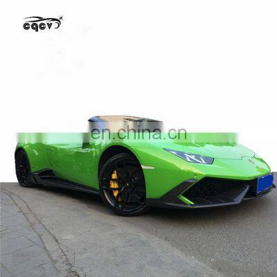 Beautiful Carbon Fiber Body Kit For Lamborghini LP610-4 In MS Style Front Lip Rear Lip Side Skirts And Wing Spoiler Auto Parts