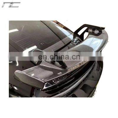 GT3 Style Dry Carbon Fiber Rear Spoiler Wing Blades For 2019-2020 Porsche 911-992