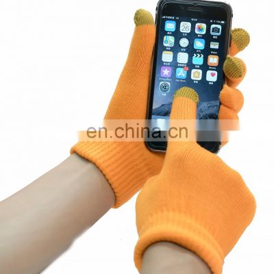 Winter Acrylic Sensitive Touch Screen Gloves For Mobile Cell Phone