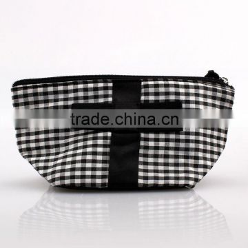 Small size waterproof polyester cosmetic pouch