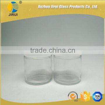 4oz/120ml cosmetic glass jar with white screw top lid