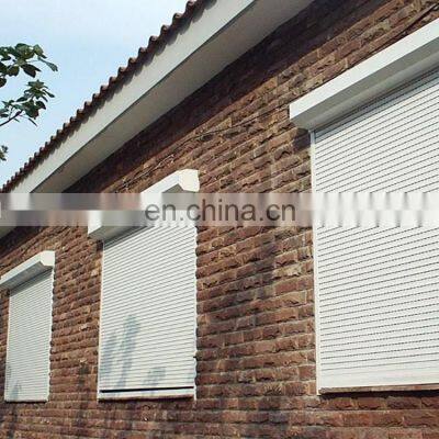 Motorized Insulation & Security Rolling Shutter With PU Foam Filled 45mm & 50mm Interlocking Slat photo-2