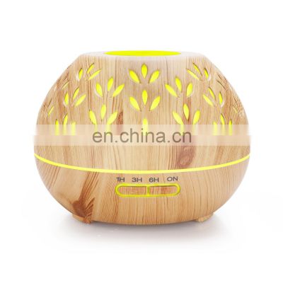 2021 400ml Big Capacity Grass Shape Electric Portable Household Ultrasonic Air Humidifier Aroma diffuser