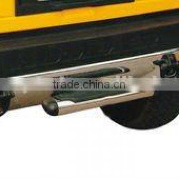 STAINLESS STEEL REAR BUMPER GUARD FOR HUMMER