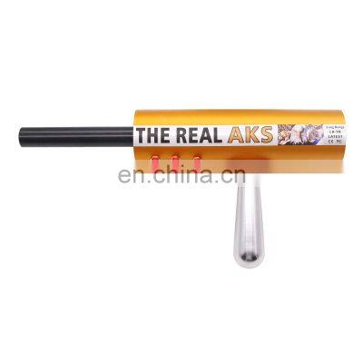 The Real AKS Gold Long Range Gold Detector with 6 Antennas Plastic Carry Case for Gold Silver