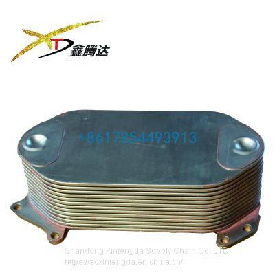 Benz engine oil cooler for heavy trucks A4701801065/A4711800265