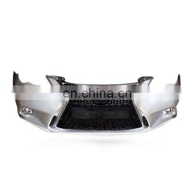 Front Bumper Face Kit Car Body Kit Front Bumper And Grille Upgrade Lexus Is Style For  Mark X Reiz 2005-2009 2012 2014