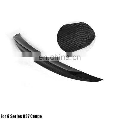 Carbon Fiber Car Spoiler For G Series G37 Coupe 2009-2013 Rear Spoiler photo-2