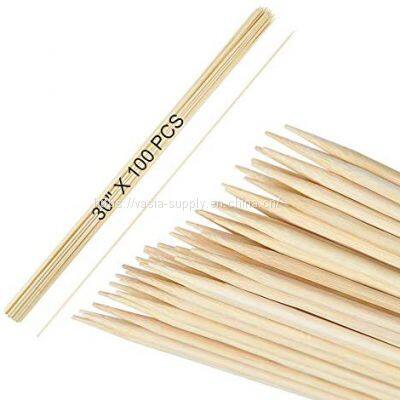 Shop for Factory Round Bamboo Skewers Sticks 3.0mm Wholesale