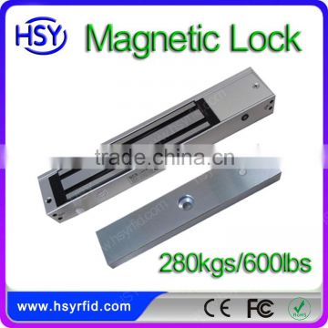 cheap price access control 280kg frameless glass door magnetic lock with time delay