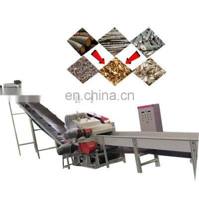 Mingyang Factory Drum Type Bamboo Wood Log Chipper Machine For Forestry Plant