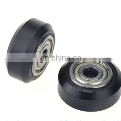 POM BX24 Plastic Roller With Twin Bearing 625ZZ For CNC 2020 Profile 3D Printer photo-2