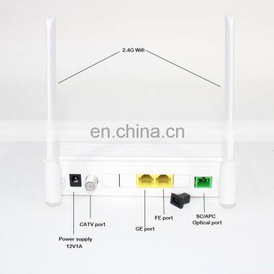 1GE+1FE+CATV New 2.4GHz 5dBi Onu Iptv Wifi Epon Gpon Xpon Onu Ont With Wifi Catv photo-2