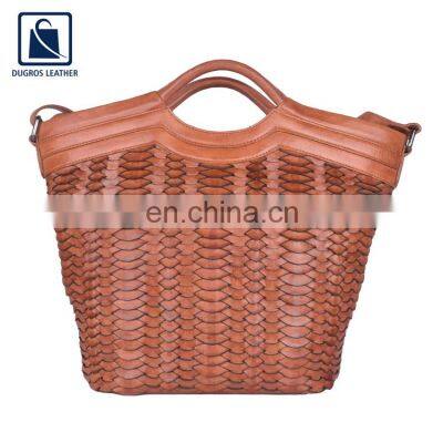 Latest Collection of Best Quality Bulk Sale Fashionable Stylish and Luxury Genuine Leather Handbag for Women