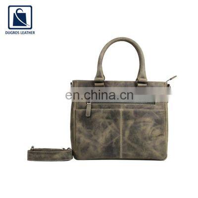 Attractive Design Fashion Luxury Pattern Genuine Leather Handbag for Bulk Purchase
