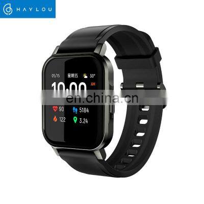 New Fashion and Comfortable Haylou LS02 Smart Watch IP68 Waterproof 12 Sports Modes Incoming Call Reminder Smart Bracelet