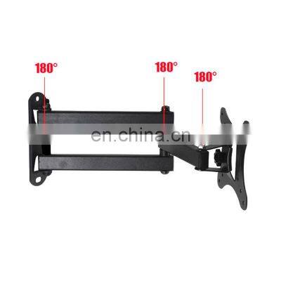 10-26 Inch Adjustable Full Motion TV Rack Universal Telescopic Rotating Wall Bracket for TV Rack photo-4