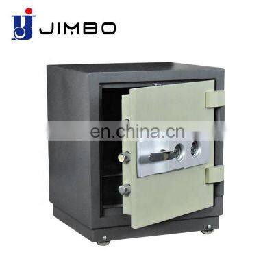 JIMBO Fire Safety Double Key Anti-fire Large Security Metal Home Commercial Fireproof Safe photo-2