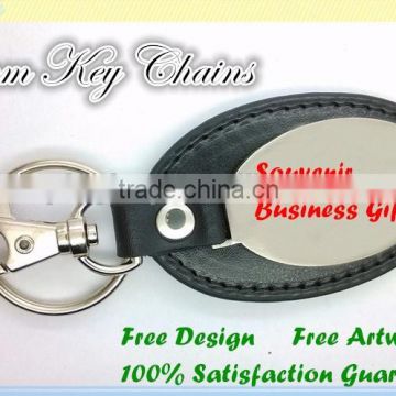 leather key chain metal key chain custom key chains manufacturers china