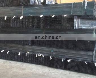 Low Carbon Black Steel Hot Dip Galvanized Coating Square Tube/rectangular Hollow Tubular Steel Pipe