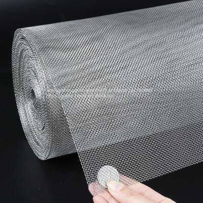 stainless steel  wire mesh 18 x 16 mesh window screen