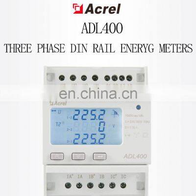 35mm DIN Rail Direct Connect ADL400 LCD Display Three Phase Photovoltaic Electric Energy Meter Monitor photo-3
