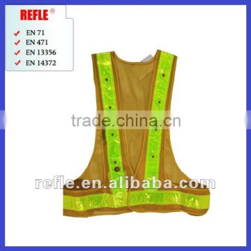 2014 LED reflective safety vest