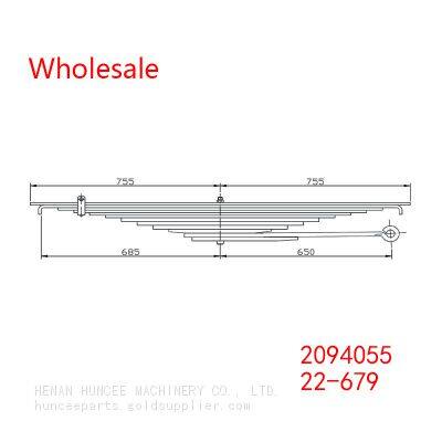 2094055, 22-679 Medium Duty Vehicle Rear Wheel Leaf Spring Arm Wholesale For Chevrolet