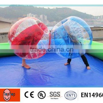 Inflatable Ball Person Inside Inflatable Ball Suit Soccer Ball