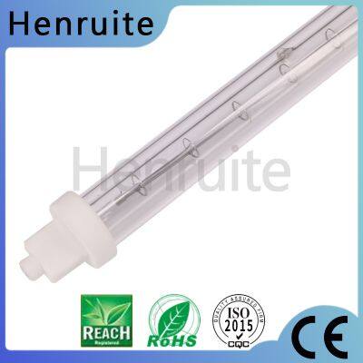 118mm 300W 500W Jacketed Low Pressure Infrared Emitters With Clear Quartz Sleeve for Food Warming