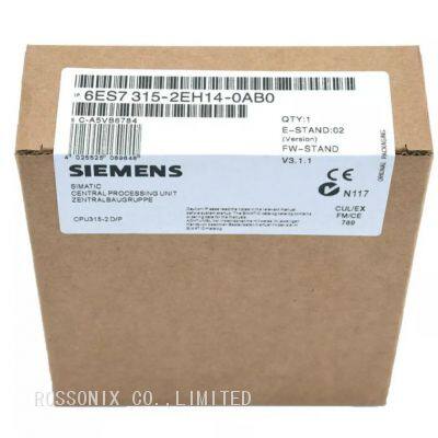 Siemens 6ES7315-2EH14-0AB0 SIMATIC S7-300 CPU 315-2 Original e Novo