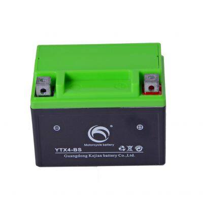 ENDURANCE KING big promotion YTX4L BS 12 VOLT 3AH MOTORCYCLE BATTERY REPLACES YTX4L BS 1 Pack whatsapp:+8618925400919