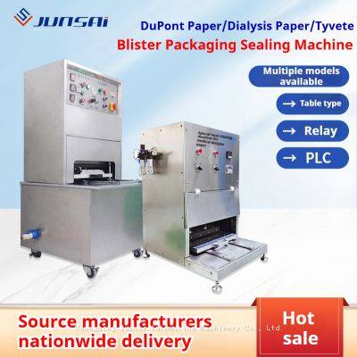DuPont Tyvek /dialysis paper / Tyvek blister packaging sealing machine